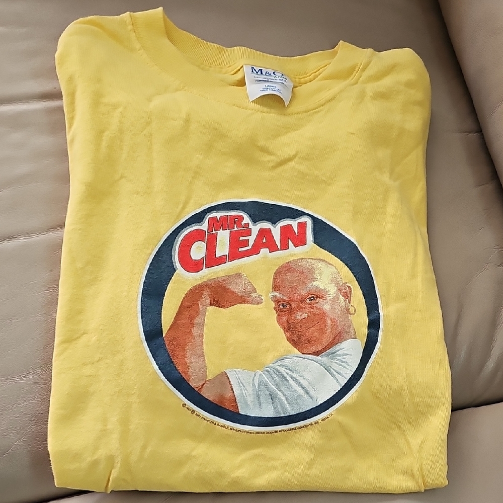 Vintage Yellow Mr. Clean Graphic T-Shirt